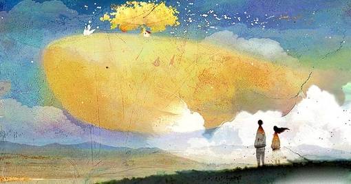 优美的卡通QQ空间素材 逃离这个世界