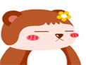 更多搞笑可爱的笨笨熊微信表情