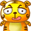 卖萌的可爱小虎qq表情