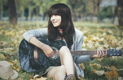 冰释前嫌的微笑_非主流意境女生QQ空间图片