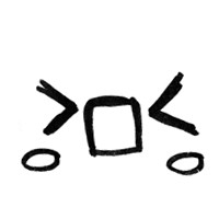 非常简单明朗的可爱QQ表情