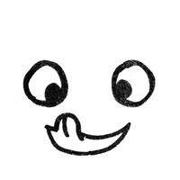 非常简单明朗的可爱QQ表情