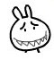 非常可爱的兔子表情