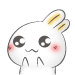 非常卡哇伊的啾啾兔QQ表情