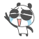 经典的搞笑熊猫表情