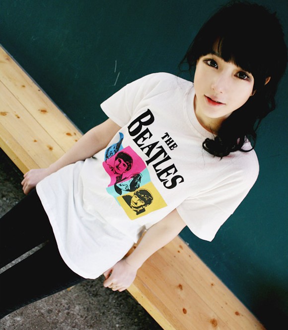 时尚潮流的美女空间素材＿你我之间的距离