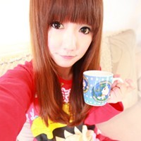 清新亮丽的非主流女生头像 习惯了你的口是心非