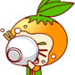 奇奇橙橙微信表情 可爱脐橙微信表情包