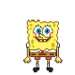 可爱的海绵宝宝动态微信表情_胖大星我们一起去玩