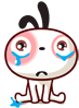 DoDo兔QQ表情之哭泣