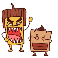 原创小穷大方表情 动漫小穷大方微信表情