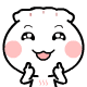 可爱饺子仔仔QQ表情 动态搞怪QQ表情