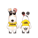 动画微信表情 闯堂兔微信表情