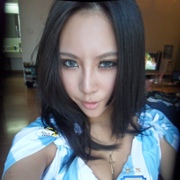 清纯美女QQ头像 180×180