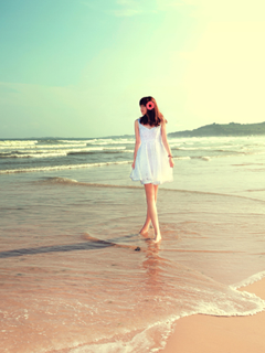 唯美女生小窝素材 240×320