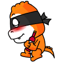 变色龙乌巴拉QQ表情