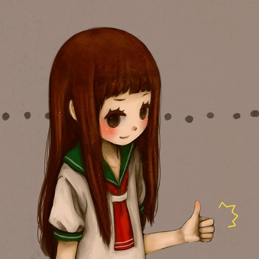 在回忆里面寻找短暂的满足_可爱卡通动漫QQ空间女生图片素材