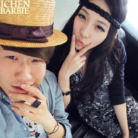 最新情侣KISS头像