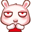 红眼兔QQ表情 可爱卡通QQ表情