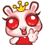 红眼兔QQ表情 可爱卡通QQ表情