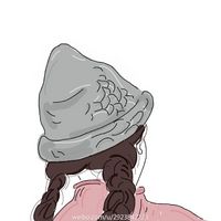 2022微信头像漫画女生冷酷帅气十足的 原来这就是所谓的报复感