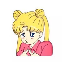 美少女战士图片可爱型手机壁纸 我要代表月亮消灭你