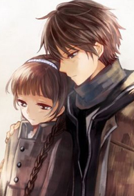 有爱的动漫情侣微信皮肤设计 世界最美好的就是你在我身边