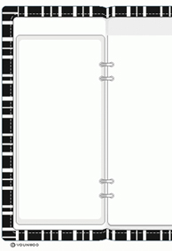 怨恨代替了所有的爱恋_黑白微信小窝空间框图皮肤