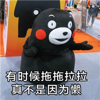拖延症之熊本熊系列卖萌表情包 拖延症的日常生活