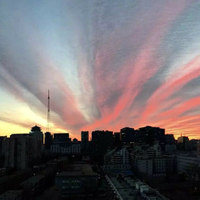 北京的朝霞唯美图片大全 刷爆朋友圈的北京朝霞