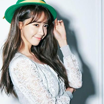 林允儿微信头像可爱卖萌 爱你的这条路永远没有终点