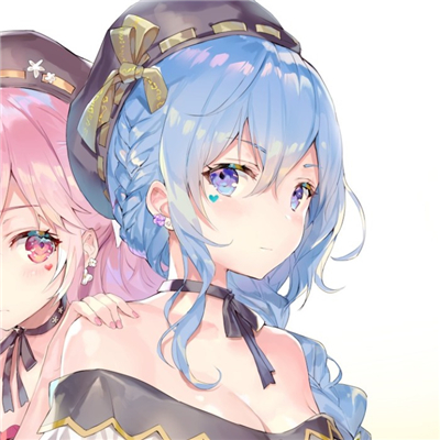 好看的二次元闺蜜头像两张分开最新 你的孤独虽败犹荣