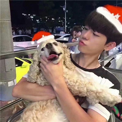 微信头像加圣诞帽男生帅气高清大图 叮叮当叮叮当铃儿响叮当