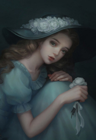 最新版古典手绘美女图片大全 或许你只需要睁大眼睛