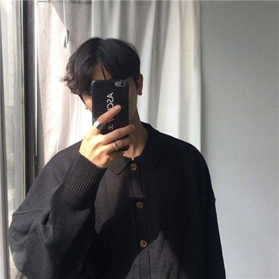 微信头像2022男生手机控挡脸霸气头像 离开是想要被挽留