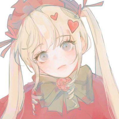 2022高清卡通yy头像二次元可爱女生 在你的爱情里我要当主角