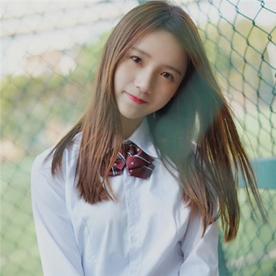 萌妹子头像真人清晰学生范 请你务必救我于这世间水火