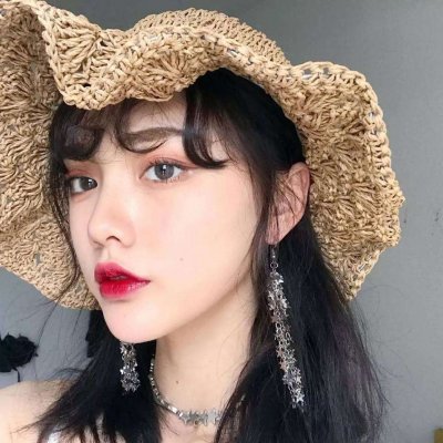 2022高冷气质女神头像带帽子 可能我撞了南墙才会回头吧