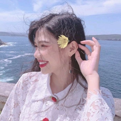 女生海边头像小清新气质 超级好看的女生头像2022