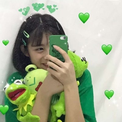 2022年新版闺蜜头像清新可爱 我在灯火阑珊处一直爱你