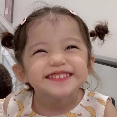 网红萌娃头像可爱女生2022 浮生万物里我只喜欢你