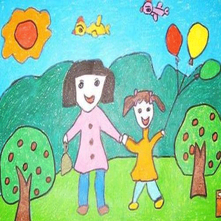 2023植树节画画简单又漂亮 312适合小学生植树节好看画画素材植树节