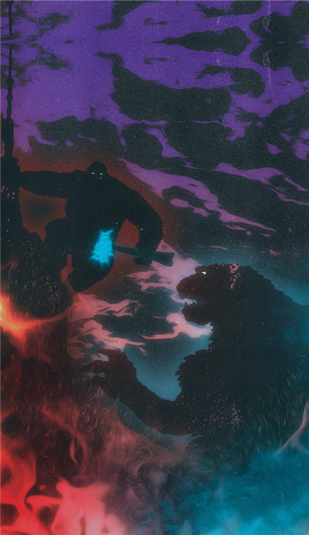 2023哥斯拉大战金刚炫酷手机壁纸 放松点生活你没那么多观众