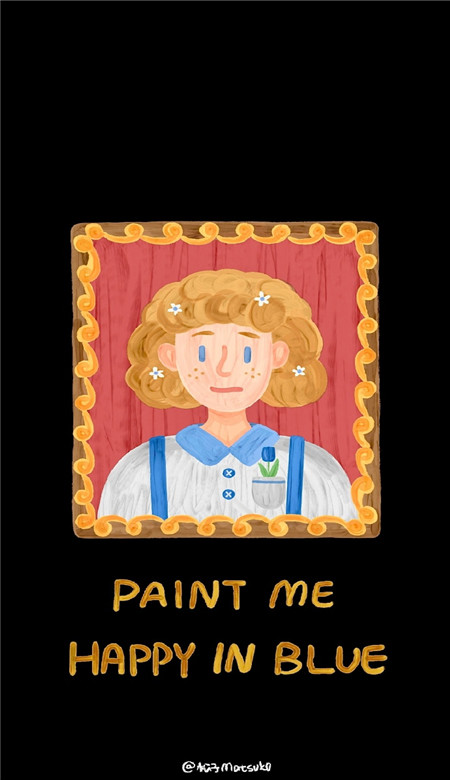 黑色绘画壁纸可爱最新版合集 相遇不一定有结果但一定有意义