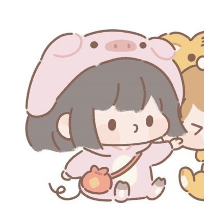 很萌又很可爱的新年喜庆的微信情头 2023春节情侣好看的头像