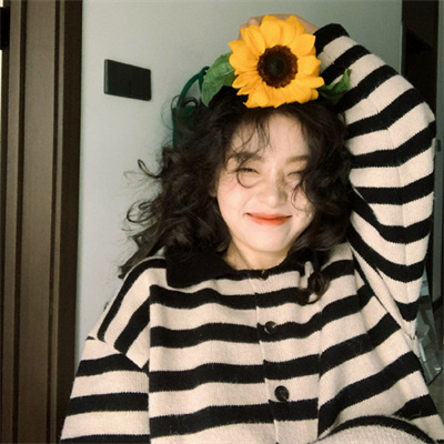 好开心好阳光女头真人优质 笑容开心女头氛围高清治愈系可爱女头