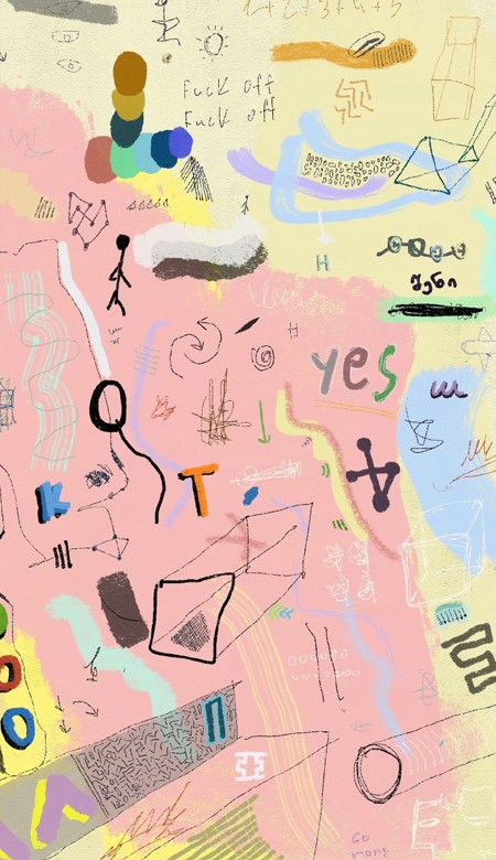 ins涂鸦壁纸高清可爱全屏 永远喜欢愿意和我好好讲话的人