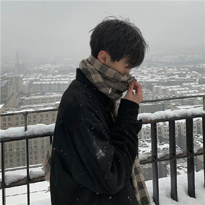 冬日满满氛围感的治愈男头 温暖你整个冬季的气质男头
