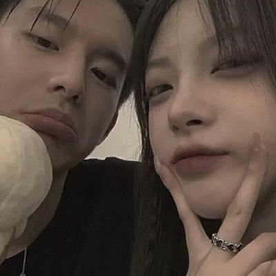 情侣头像二人两张甜炸真人 2023全网很幸福的情头合集