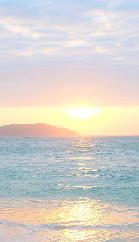 2023全新高清唯美的大海壁纸清新 看海是零成本的减压方式